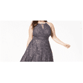 thumbnail image 2 of Morgan & Co.Women's Trendy Plus Lace Fit & Flare Dress Navy Size 22W, 2 of 3