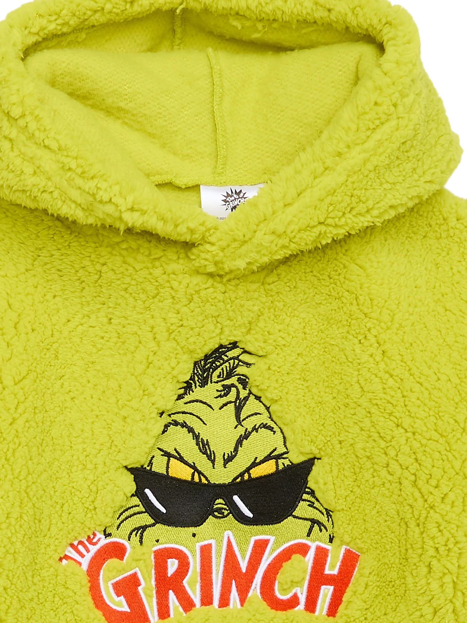 The Grinch Boys' Pullover Hoodie with Long Sleeves, Sizes 4-18