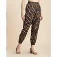 thumbnail image 3 of Moomaya Printed Elastic Waist Boho Pajama Pants, Cotton Yoga Pants With Pockets, 3 of 9
