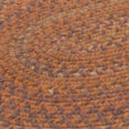 thumbnail image 2 of Colonial Mills  Westcott Indoor Space-dyed Wool Braided Area Rug Orange 9x9 8' Square Round, 2 of 2