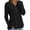 Black, variant on ZHOGXU Sun Protective Solid Color Hooded Long Sleeve Shirt For Women With Pocket Outdoor Fitness And Sports Casual Black