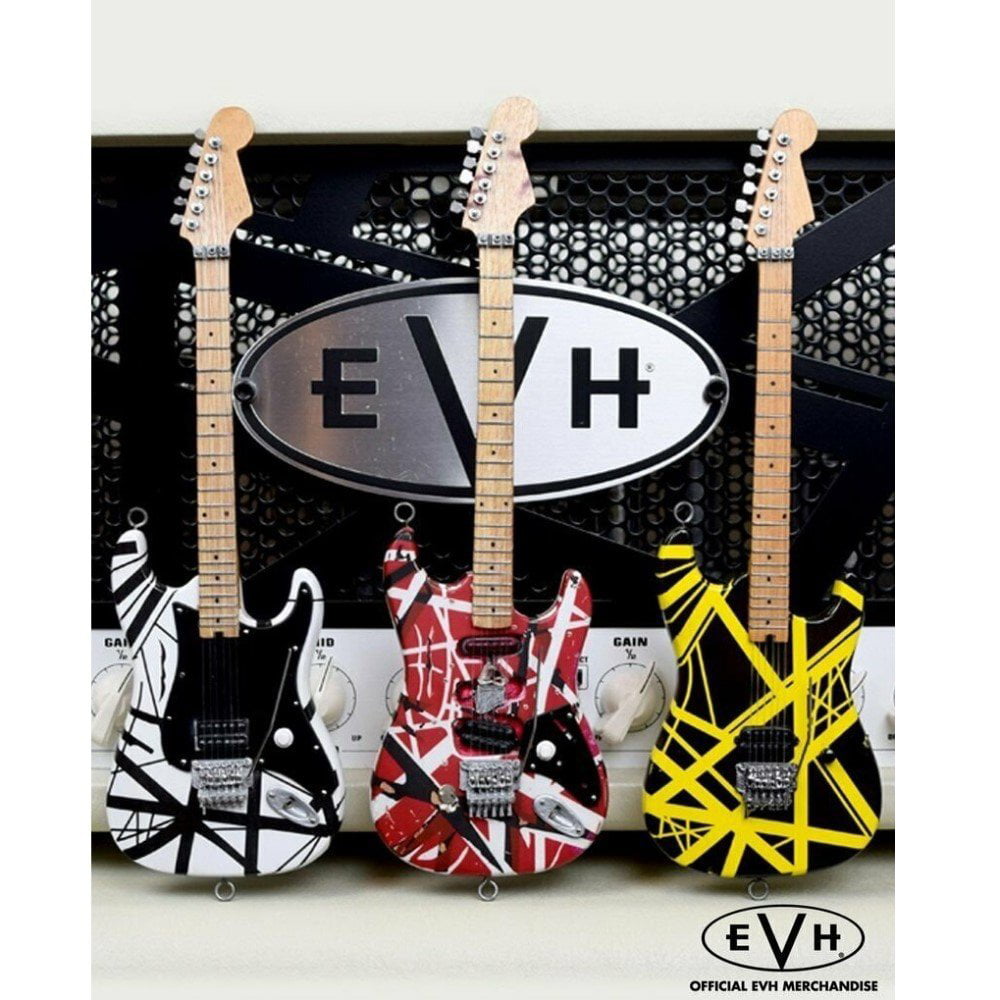 EVH Collection Mini Replica Guitar Eddie Van Halen Frankenstein Axe Heaven