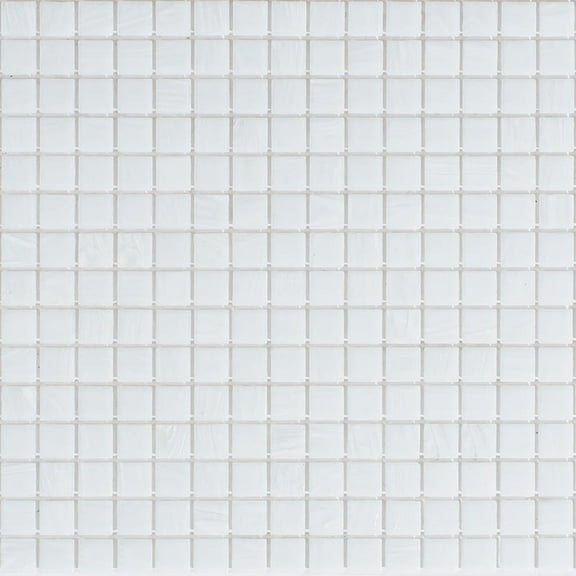 Apollo Tile Celestial 12 in. x 12 in. Glossy Cool Mint White Glass Mosaic Wall and Floor Tile (20 sq. ft./case) (20-pack)