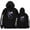 Black, variant on Jey Uso Hoodies for men and women, fashionable and cool Harajuku long sleeved pullover
