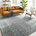 thumbnail image 4 of Hauteloom Maudsland Wool Living Room, Bedroom Area Rug - Contemporary - Teal, Denim, Light Sage - 6' x 9', 4 of 11