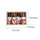 thumbnail image 3 of Fiudx Decoraciones navideñas para interiores Árbol de Navidad Papá Noel Muñeco de nieve Colgante de lana Lindo muñeco de nieve Conjunto de accesorios Decoraciones navideñas, 3 of 6
