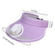 thumbnail image 3 of Ventilador, ventilador de techo, ventilador de escritorio, sombrero portátil con ventilador para mujer - Sombrero con visera - Mediación de tres velocidades y protección solar de área grande, 3 of 9