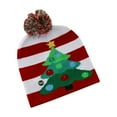 thumbnail image 3 of YESIMOLA Light up Christmas Hat Christmas Beanie Led Christmas Beanie Light up Christmas Hats Knit Hats with Led Colorful Lights Unisex Winter Snow Hat, 3 of 9