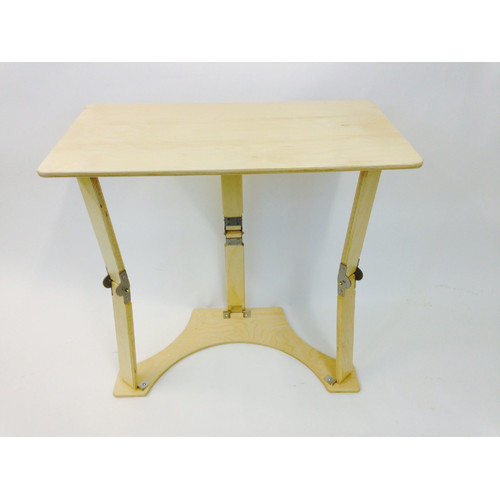 27-Inch Spiderlegs Folding Laptop Desk Tray Table Dark Walnut