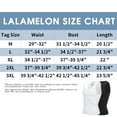 thumbnail image 4 of LALAMELON 3 PACK Compression Shirts for Men Gynecomastia Moobs Tummy Control Body Shapewear Base Layer Tank Tops, 4 of 6