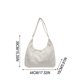 thumbnail image 3 of Bolso tote de pana para mujer, bolso bandolera de gran capacidad para ir al trabajo o a clase – Correa ajustable, bolso de mano versátil con forro para uso diario., 3 of 6