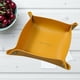 thumbnail image 5 of Organizador de escritorio perfecl plegable de cuero PU Amarillo, 5 of 8
