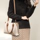 thumbnail image 4 of Lattice Mother Crossbody Bag Moda Casual Bolsos Damas Bolsas de viaje (Blanco), 4 of 5