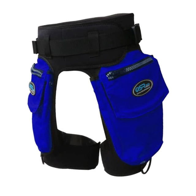 Siruishop Tech Diving Shorts Stretch for Snorkel Tech Dive Gear Large Capacity Pockets Blue