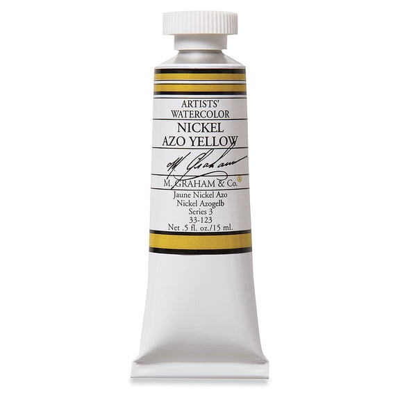 M GRAHAM NICKEL AZO YELLOW 15ML WATERCOLOR
