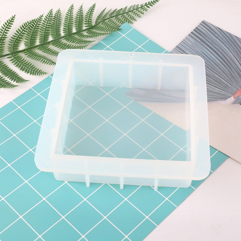 6inch Square Silicone Mold Candle Aromatherapy Soap Making Mould Chocolate Candy