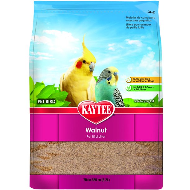 Kaytee Kaytee Walnut Pet Bird Bedding and Litter 5.2L