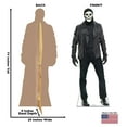 thumbnail image 4 of Cardboard People Masked Leather Man Life Size Cardboard Cutout Standup, 4 of 4