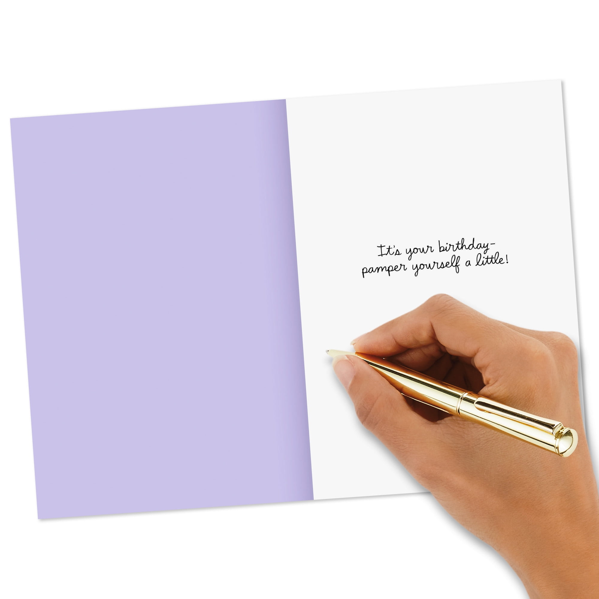 Hallmark Shoebox Funny Birthday Card (Pamper Yourself)