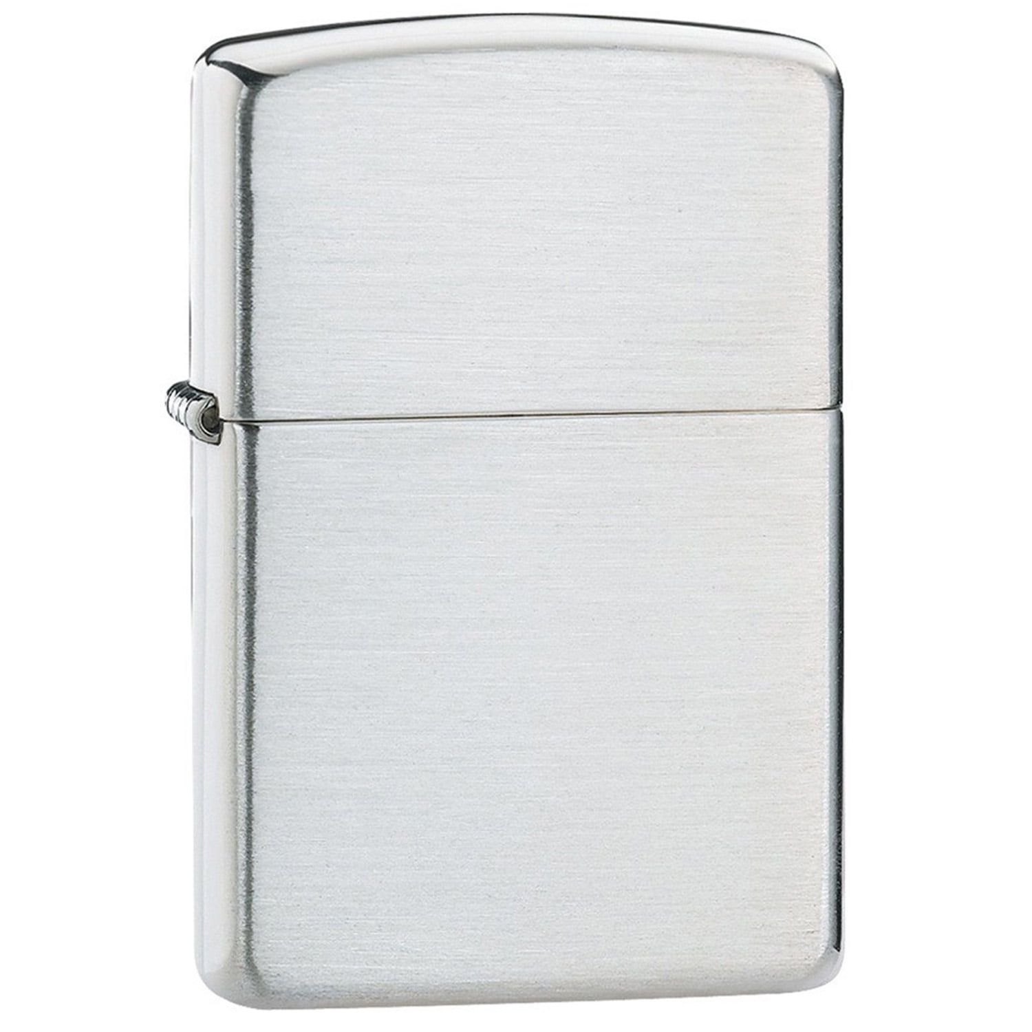 Zippo Armor Brushed Finish Sterling Silver Lighter - Walmart.com ...