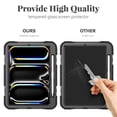 thumbnail image 3 of Funda para tableta BLOSOMEET iPad Pro 11" 2024 con cristal y correa, 3 of 8