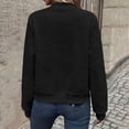 thumbnail image 5 of Hueook Fall 2026 Waffle Jacket Women Fashion Long Sleeve Zipper Black M, 5 of 8