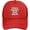Red, variant on Dada Daddy Dad Bruh Mesh Hat Mesh Cap Trucker Hat Baseball Cap