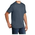 thumbnail image 4 of Mens Core Cotton Male T-Shirts Steel Blue L, 4 of 5