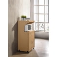 thumbnail image 7 of Pemberly Row Microwave Kitchen Cart in Beech, 7 of 7