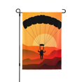 thumbnail image 1 of XMXY Parachutist Sky Skydiving Garden Flags Double Sided,Farmhouse Holiday Yard Outdoor Sign Decor Flag, 12.5"x18" inch, 1 of 8