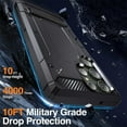 thumbnail image 4 of Samsung Galaxy S23 Ultra Case,Military Grade Drop Protection Samsung Galaxy S23 Ultra Case with Kickstand,Dual Layer Protective Phone Case for Samsung Galaxy S23 Ultra,Black, 4 of 7