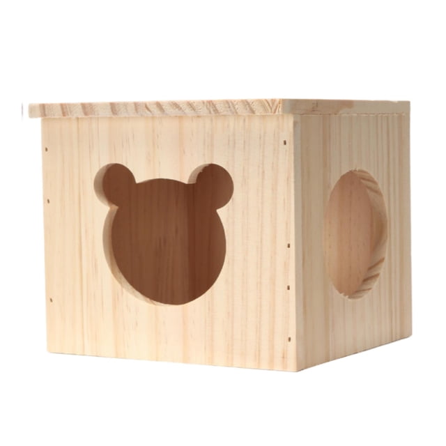 Casa para hámster Perfecl decoración de madera maciza Estilo B