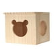 thumbnail image 1 of Casa para hámster Perfecl decoración de madera maciza Estilo B, 1 of 8