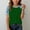 Green, variant on OGLCCG Tween Girls Denim Shirts Casual Short Sleeve Denim Patchwork Tee Shirt Lightweight Crewneck Summer Tops 4-15 Years