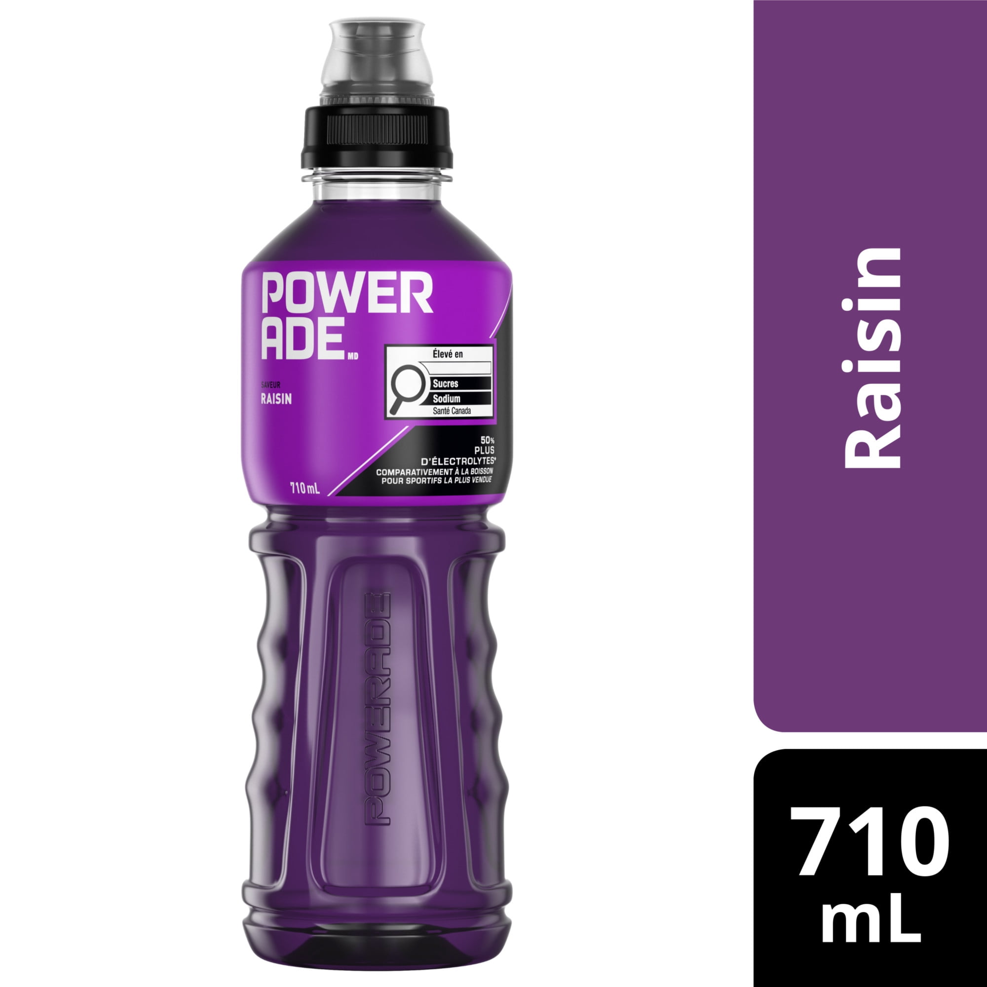 Powerade Raisin Bouteille, 710 mL 710 ml