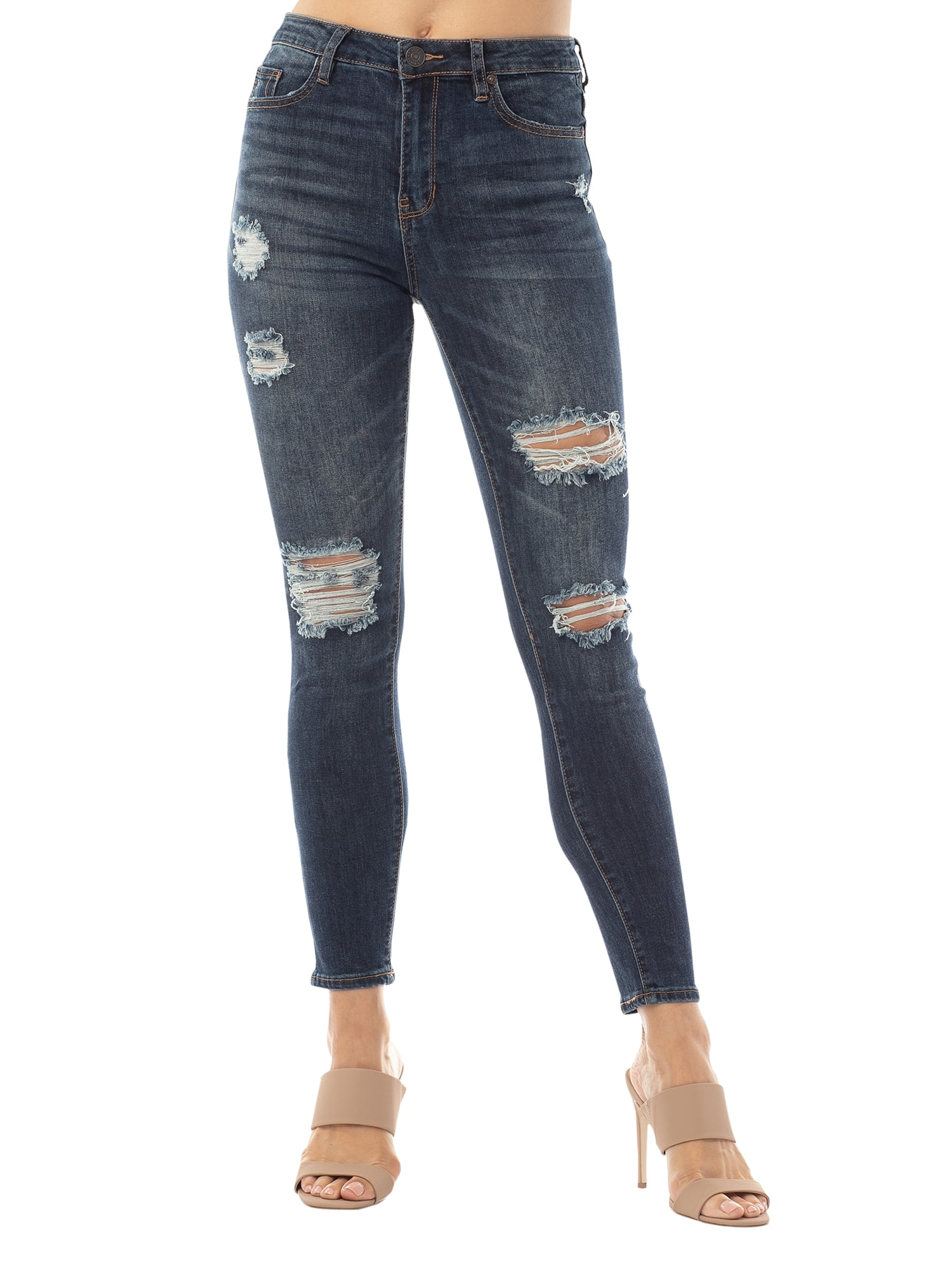 almost famous high rise skinny jeans