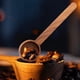 thumbnail image 2 of Cuchara para granos de café de nogal Cuchara de madera maciza Varias cucharas Cuchara medidora, 2 of 6