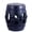 Navy, variant on JONATHAN Y Lucky Coins 16" Chinese Ceramic Drum Garden Stool, White