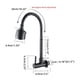 thumbnail image 5 of Grifo de Cocina Fregadero Manguera Flexible Agua Fría Modos Grifo Montado en Pared, 5 of 9