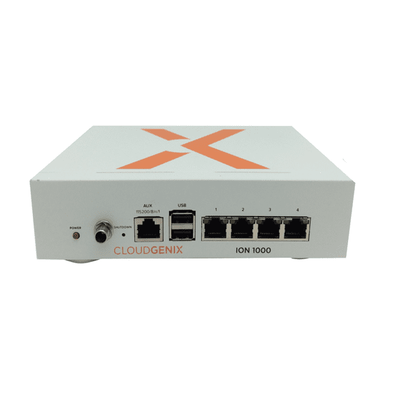 Restored CLOUDGENIX ION 1000 Network Appliance Platform - PN: ION 1000 (Refurbished)