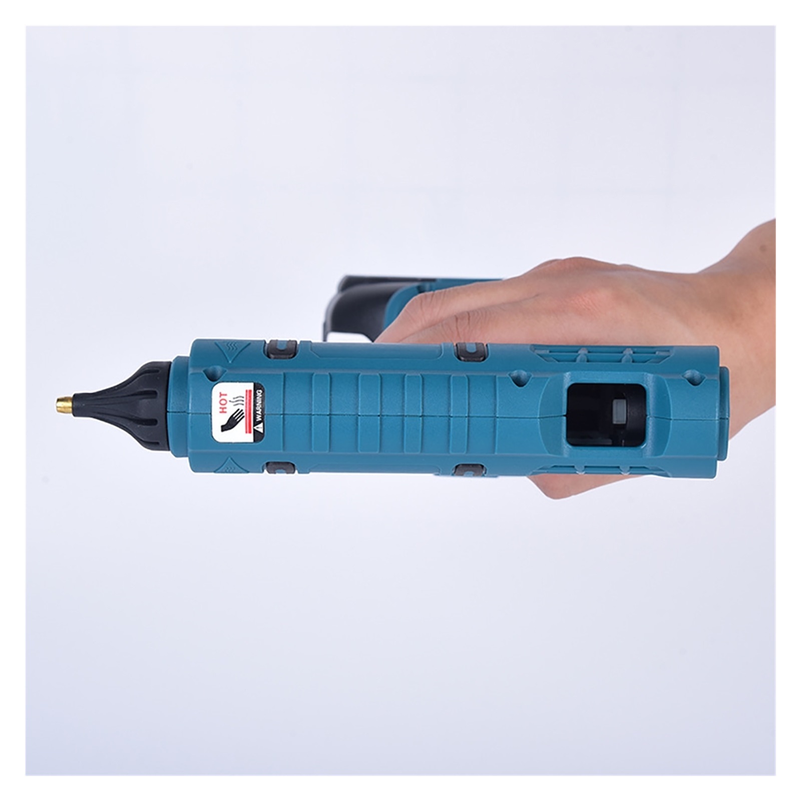 80W Cordless Electric Glue Gun 18V Battery DIY Hot Melt Welding Hot Air Gun Anti-scald Nozzle For Home DIY, Christmas Gifts, Crafts ,Effortless Crafting