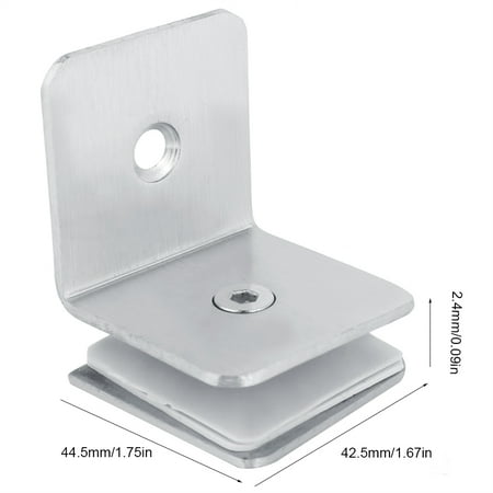 

Henmomu Hinge Support Bracket Shower Door Hinge Shower Door Clamp For Home Bathroom