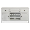 thumbnail image 2 of Magnussen Home Heron Cove Chalk White And Dovetail Grey Buffet, 2 of 16