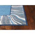 thumbnail image 2 of Retreat 0128 Denim Blue Waves KAS Rugs RET012826X45, 2 of 2