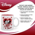 thumbnail image 7 of Mickey and Minnie Mouse "Perfect Match" Ceramic Coffee Mug | Holds 20 Ounces, 7 of 7