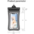 thumbnail image 5 of Funda impermeable para teléfono móvil para natación, bolsas a prueba de agua, funda de TPU para iPhone 12 Pro Xs Max XR X 8 7 Galaxy S10, 5 of 5