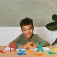 thumbnail image 3 of PLUS PLUS - Learn to Build ABC & 123-400 Pieces, 40 Flash Cards - Construction Building STEM/STEAM Toy, Interlocking Mini Puzzle Blocks for Kids, 3 of 5