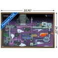 thumbnail image 3 of Among Us - Polus Map Wall Poster, 22.375" x 34", Framed, 3 of 3