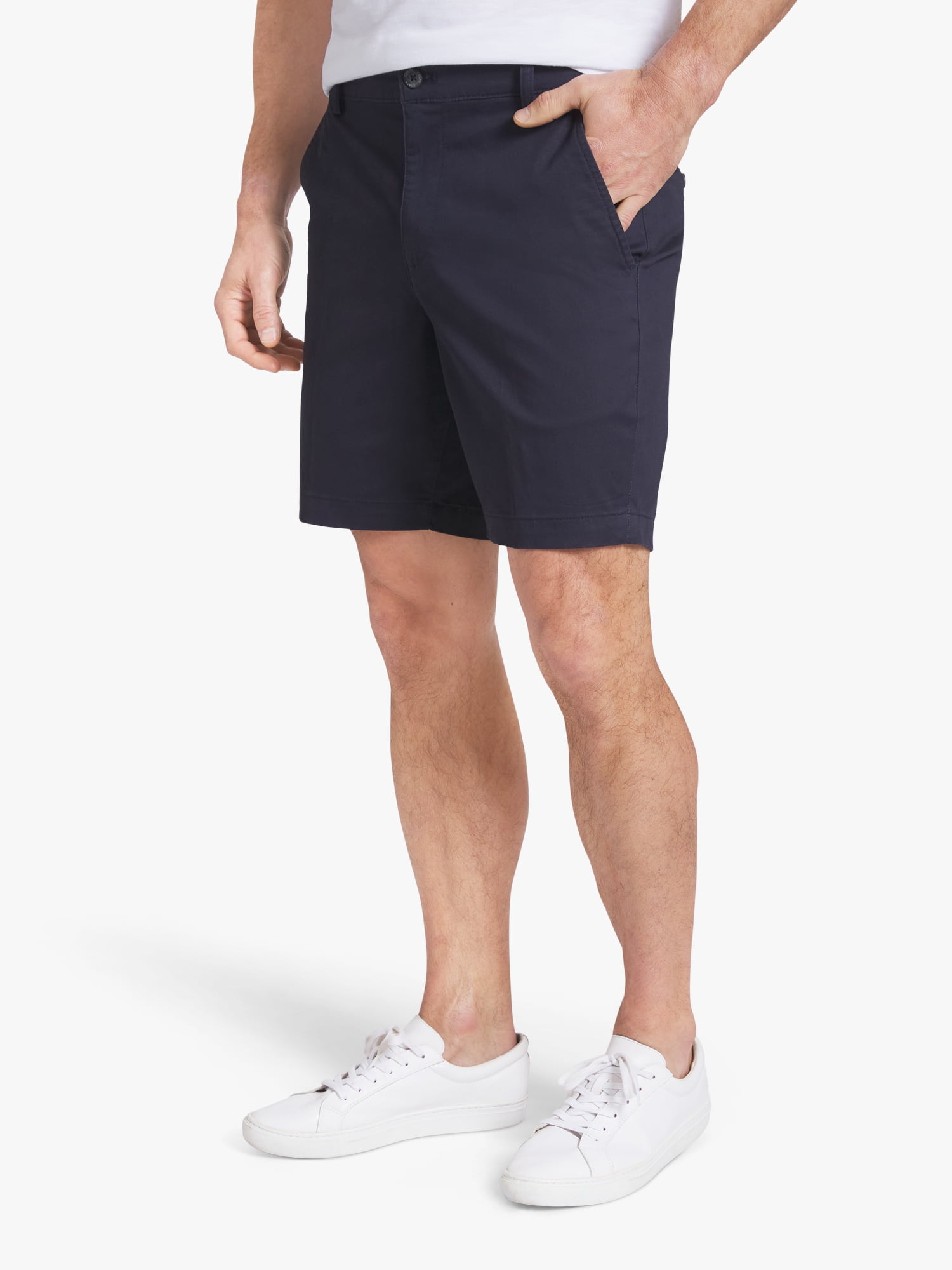 Chaps Men's & Big Men's Flat Front Shorts, Sizes 30-42, 8" Inseam