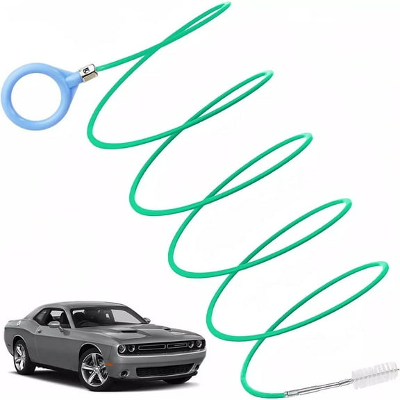 QHUDLV Drain Hole Cleaning Brush,Car Sunroof Pipe Tool,Flexible Scrub Cleaner